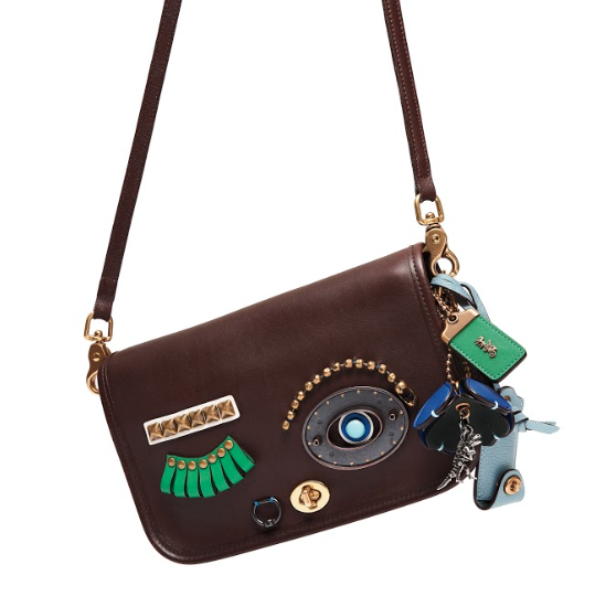 Coach Dinky 深棕色復古手袋 TWD 32,000